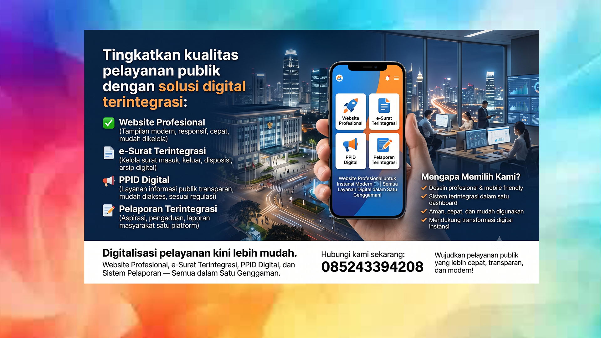 Hubunngi Kami-Pembuatan Wesite Profesional