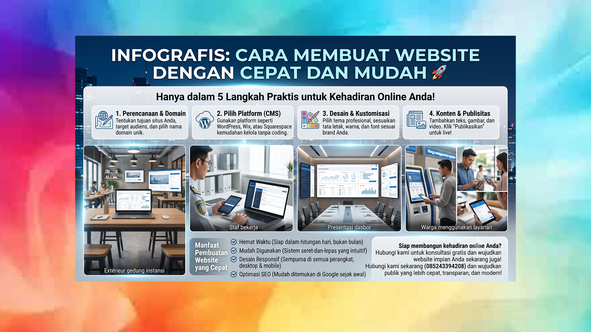 Hubunngi Kami-Pembuatan Wesite Profesional