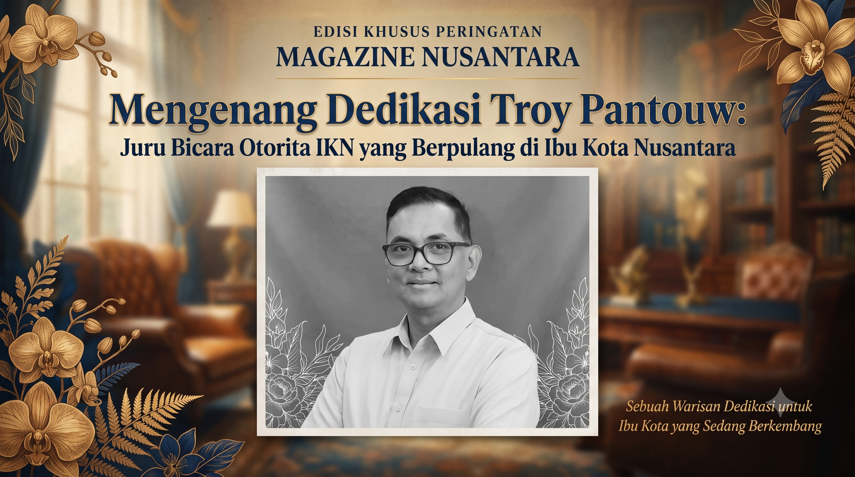 Mengenang Dedikasi Troy Pantouw: Juru Bicara Otorita IKN yang Berpulang di Ibu Kota Nusantara