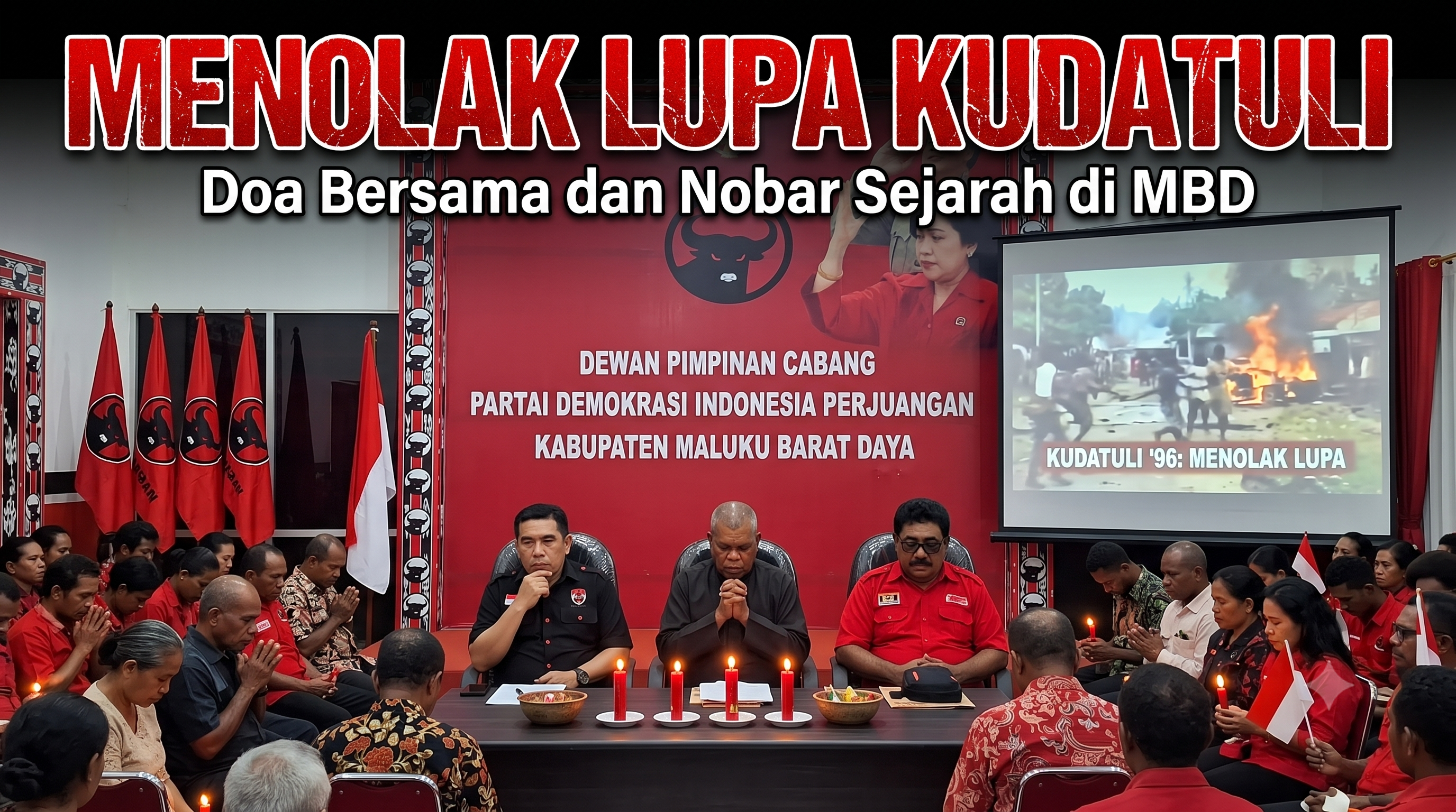 Menolak Lupa Kudatuli: Doa Bersama dan Nobar Sejarah di MBD
