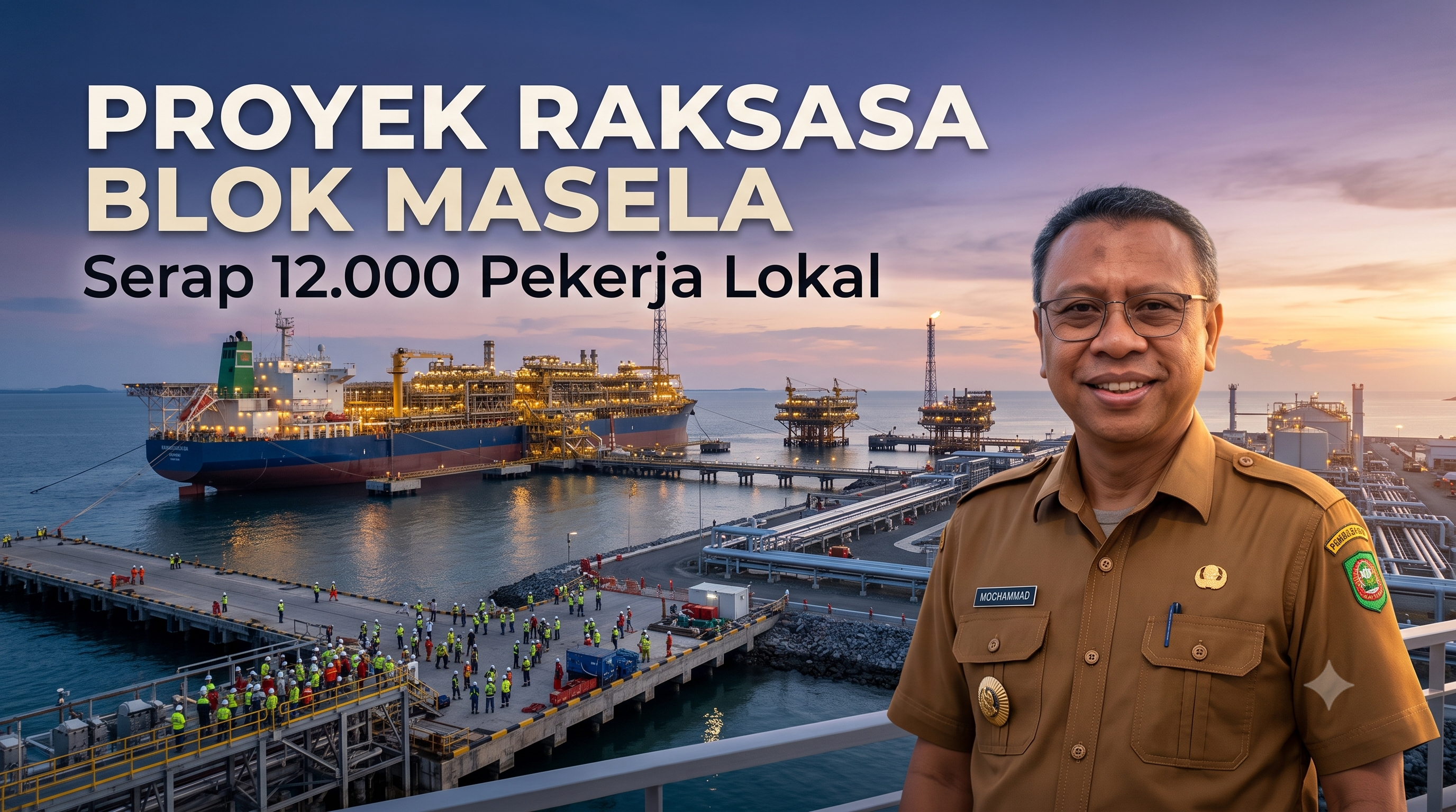 Tak Ingin Jadi Penonton di Blok Masela, Maluku Siap Cetak Pekerja Ahli  Migas