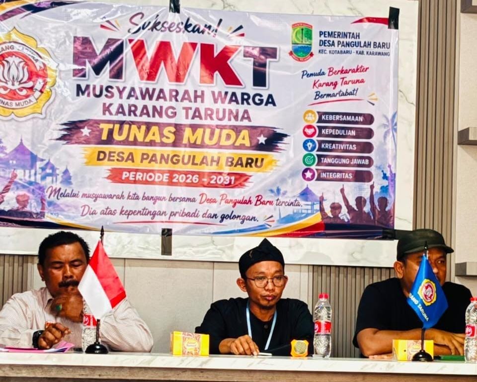 ​Era Baru Karang Taruna Pangulah Baru Lewat Mufakat 