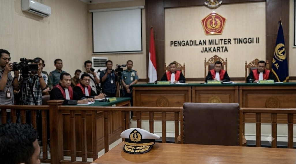 Dituntut 8 Tahun, Laksda Leonardi Mengaku Cuma Jalankan Perintah