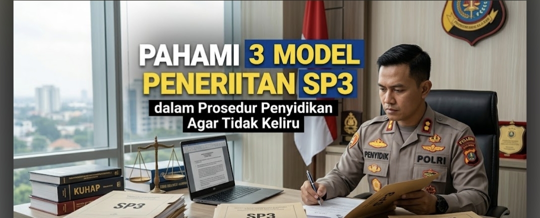 Pahami 3 Model Penerbitan SP3 dalam Prosedur Penyidikan Agar Tidak Keliru