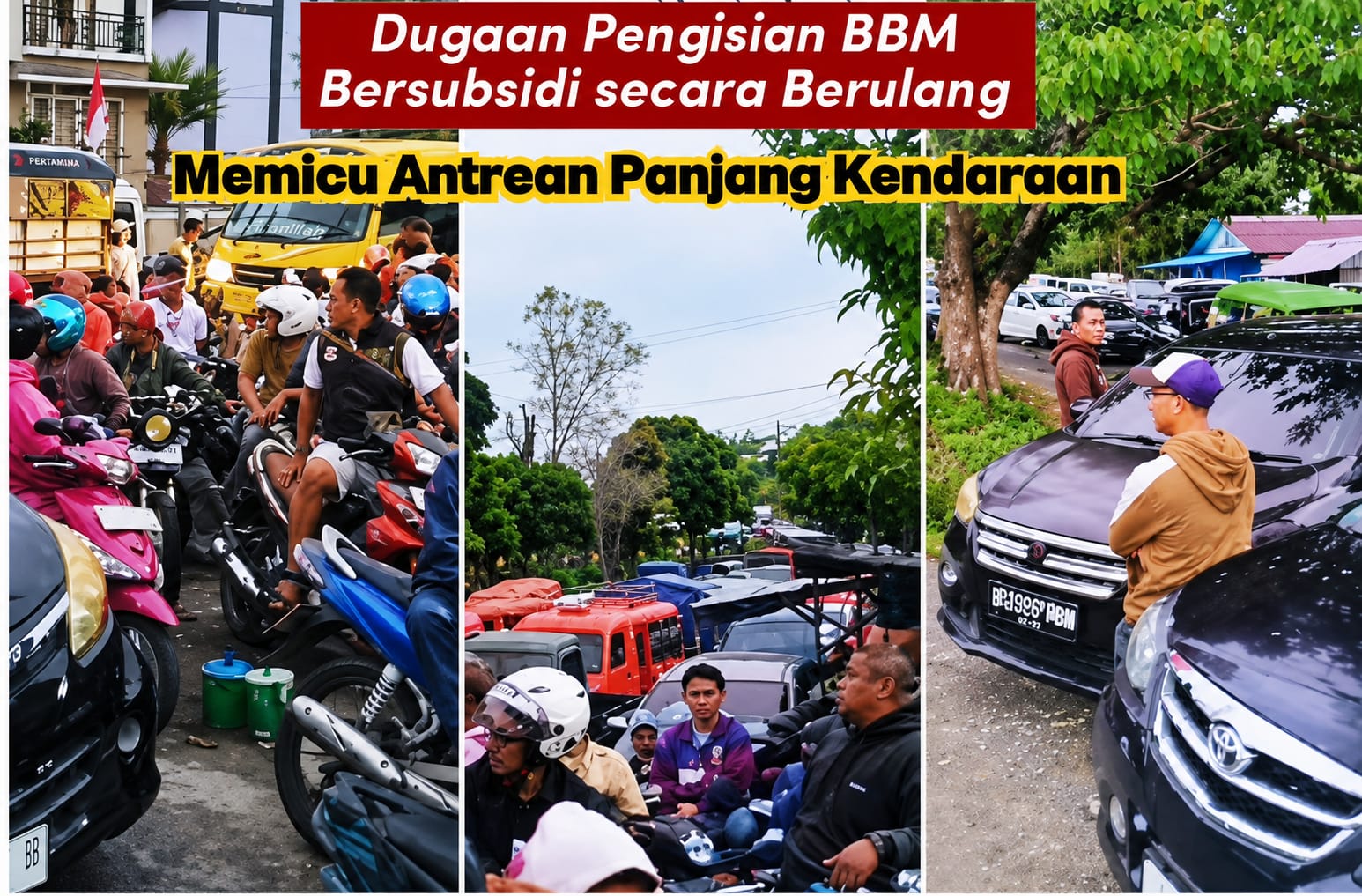 Aroma " BATAP"  BBM Terendus di Masohi, Warga Mengeluh