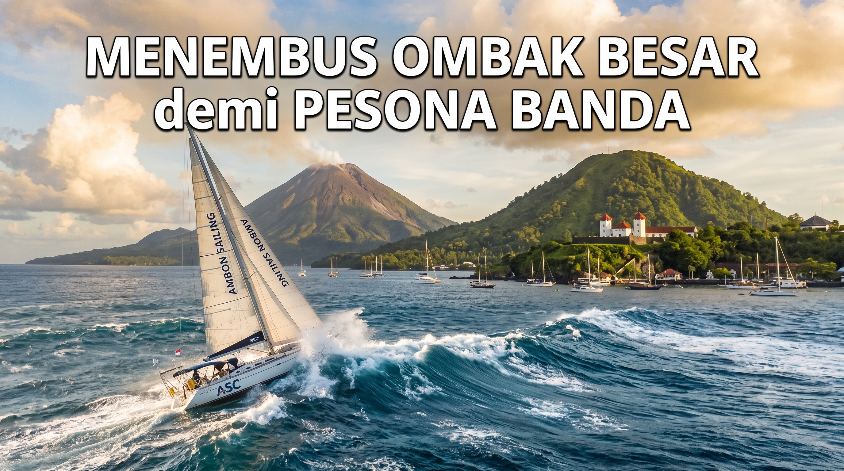 Menembus Ombak Besar demi Pesona Banda