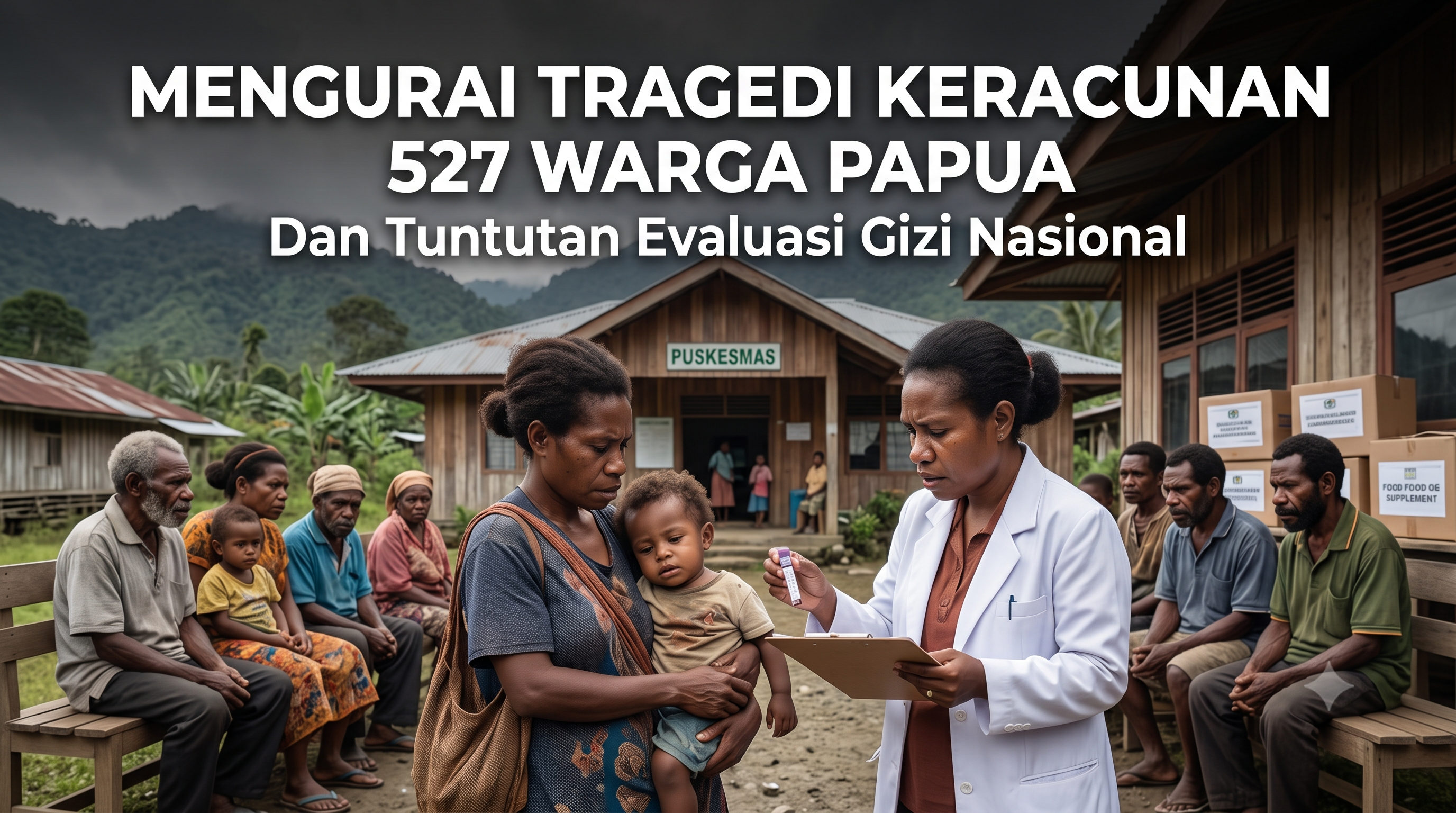 Mengurai Tragedi Keracunan 527 Warga Papua dan Tuntutan Evaluasi Gizi Nasional