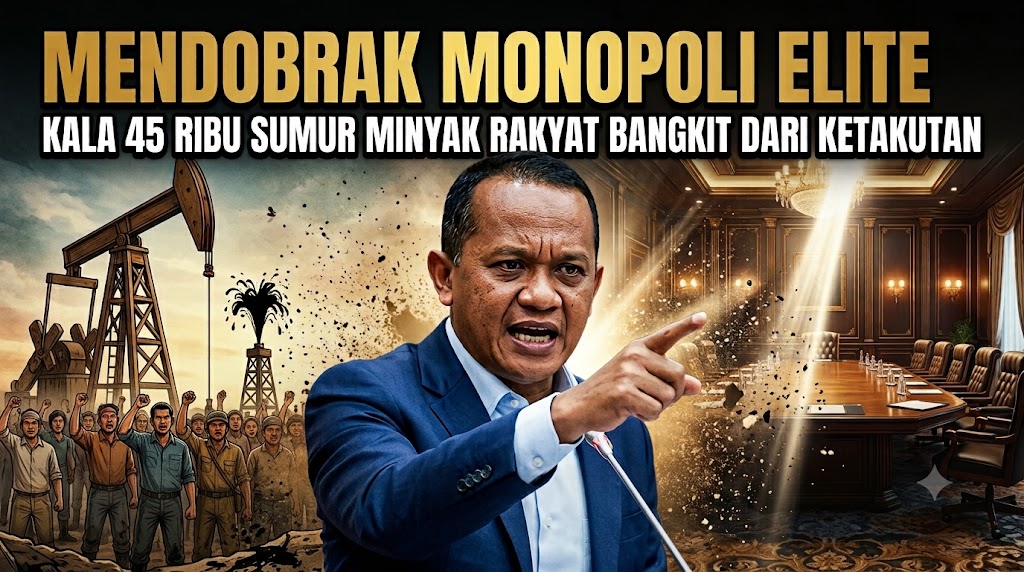 Mendobrak Monopoli Elite: Kala 45 Ribu Sumur Minyak Rakyat dari Ketakutan