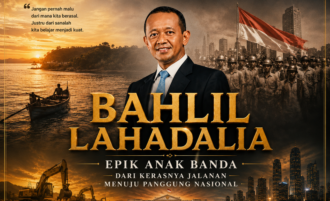 Bahlil Lahadalia: Epik Anak Banda dari Kerasnya Jalanan Menuju Panggung Nasional