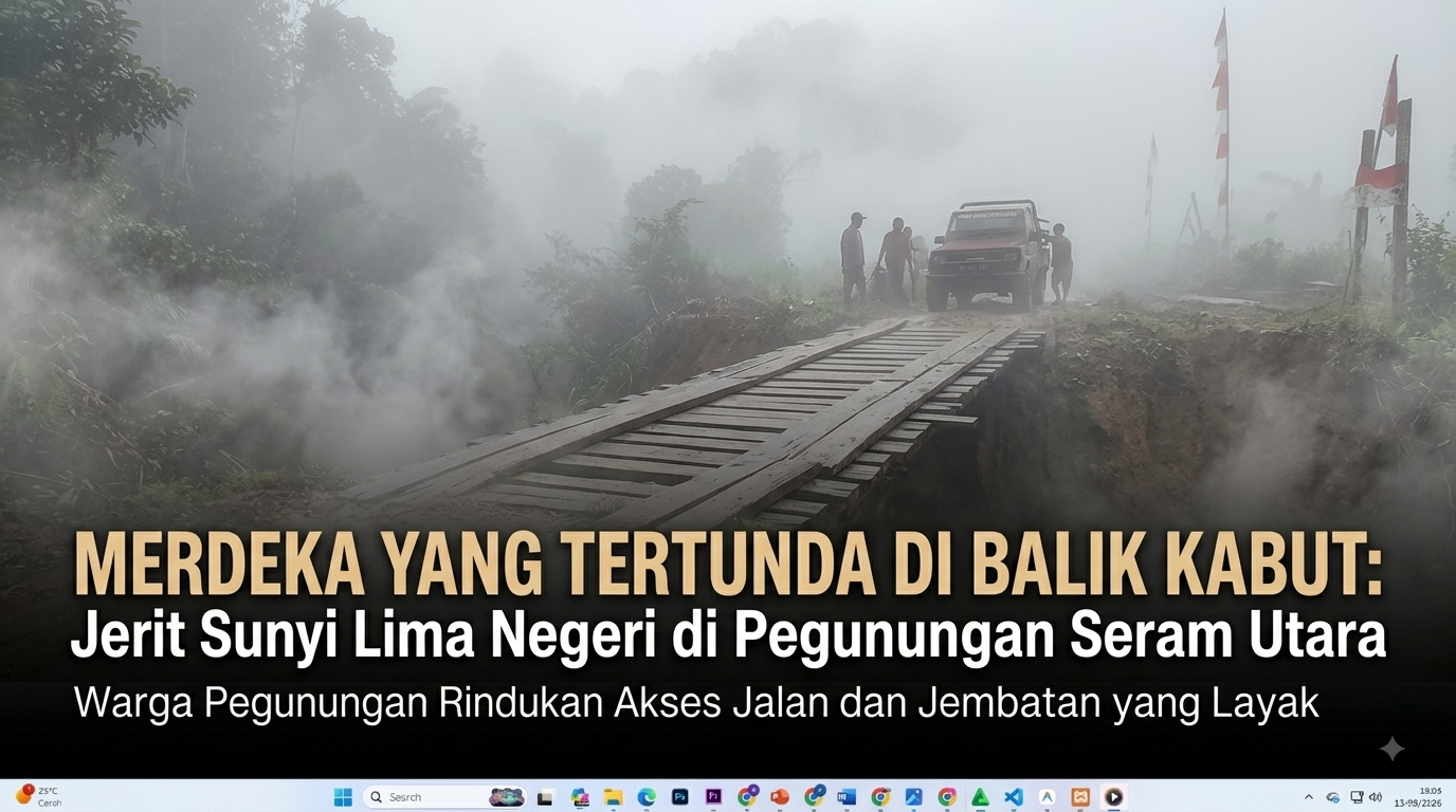 Merdeka yang Tertunda di Balik Kabut: Jerit Sunyi Lima Negeri di Pegunungan Seram Utara