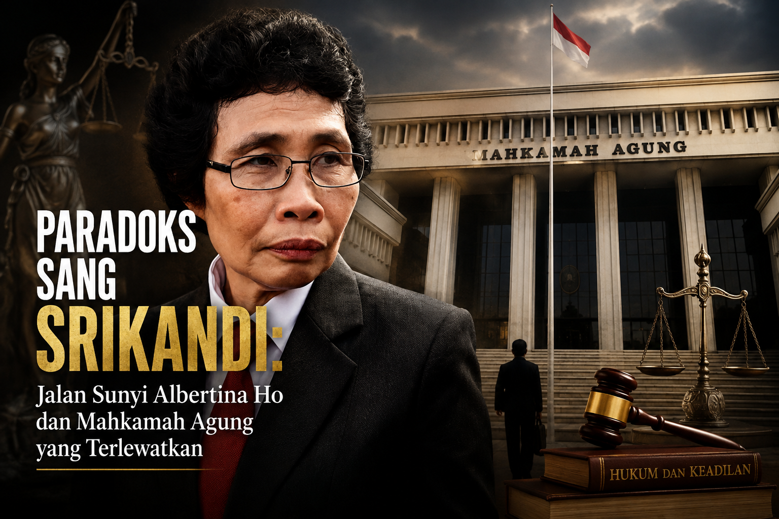 PARADOKS SANG SRIKANDI: Jalan Sunyi Albertina Ho dan Mahkamah Agung yang Terlewatkan