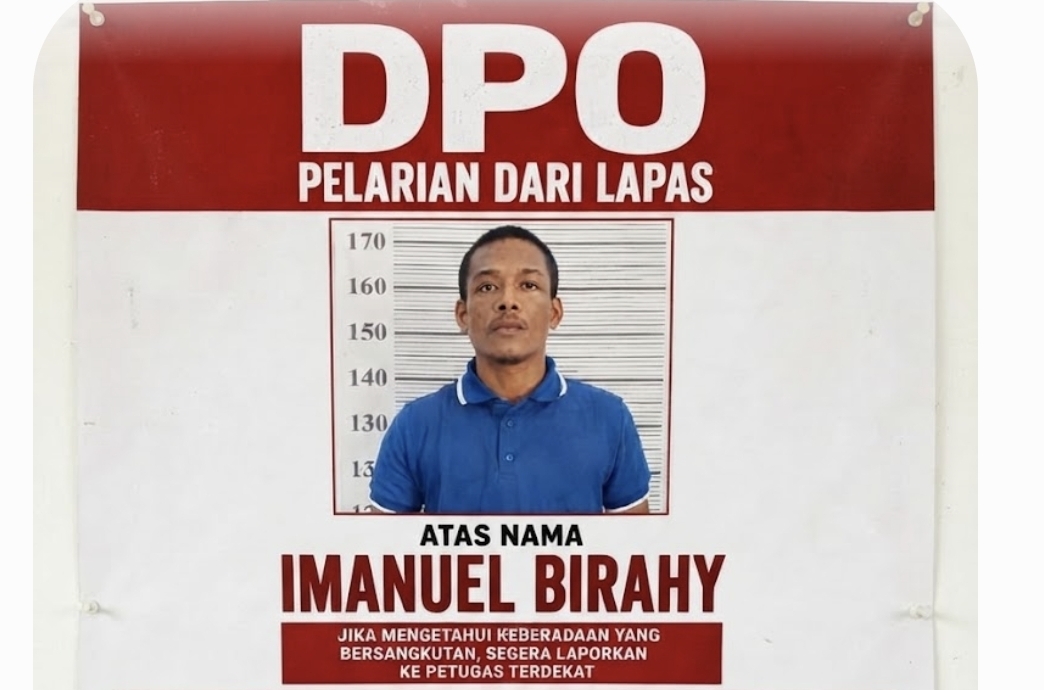 Jejak Kelam di Balik Jeruji: Menguak Pelarian Imanuel Birahy, Narapidana Pembunuhan yang Bobol Lapas Ambon